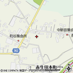 群馬県館林市赤生田本町1106-1周辺の地図