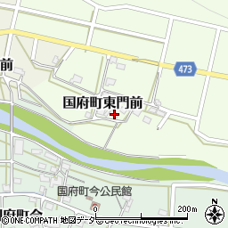 岐阜県高山市国府町東門前36周辺の地図
