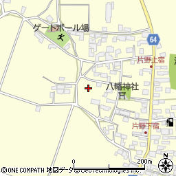 茨城県石岡市片野周辺の地図