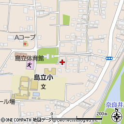 長野県松本市島立3308周辺の地図