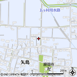 埼玉県深谷市矢島721周辺の地図