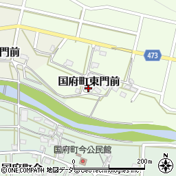 岐阜県高山市国府町東門前34周辺の地図