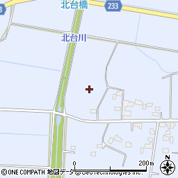 茨城県下妻市黒駒周辺の地図