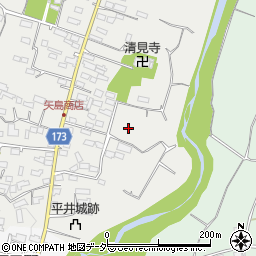 群馬県藤岡市西平井281周辺の地図