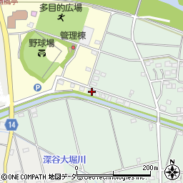 埼玉県深谷市高畑731周辺の地図