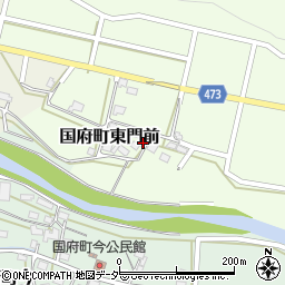 岐阜県高山市国府町東門前39周辺の地図