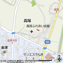 福井県あわら市高塚15周辺の地図
