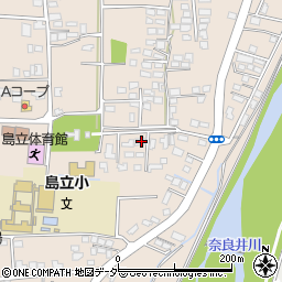 長野県松本市島立3312周辺の地図