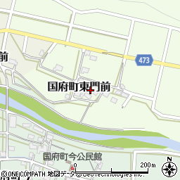 岐阜県高山市国府町東門前38周辺の地図
