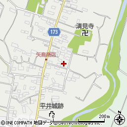 群馬県藤岡市西平井287周辺の地図