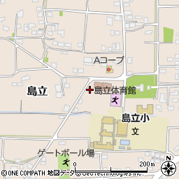長野県松本市島立3298周辺の地図