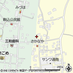 茨城県古河市上和田145周辺の地図
