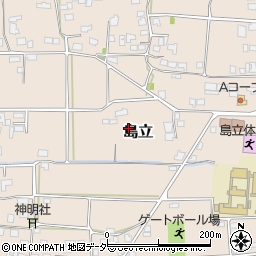 長野県松本市島立3248周辺の地図