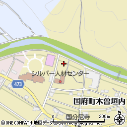 岐阜県高山市国府町木曽垣内周辺の地図