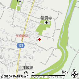 群馬県藤岡市西平井288周辺の地図