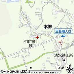 群馬県藤岡市本郷1600-2周辺の地図