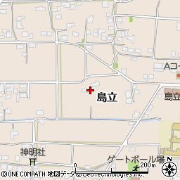 長野県松本市島立3253周辺の地図