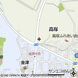 福井県あわら市高塚27周辺の地図