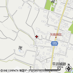 群馬県藤岡市西平井339周辺の地図