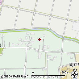 埼玉県深谷市新井517周辺の地図