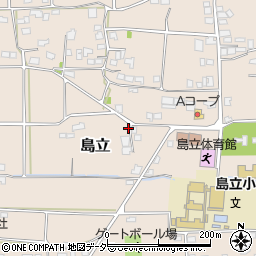 長野県松本市島立3269周辺の地図