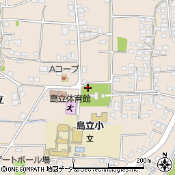 長野県松本市島立3316周辺の地図