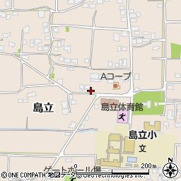 長野県松本市島立3293周辺の地図