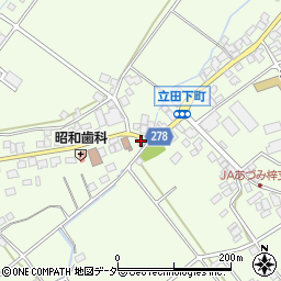 長野県松本市梓川梓2353周辺の地図