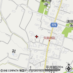 群馬県藤岡市西平井311-2周辺の地図