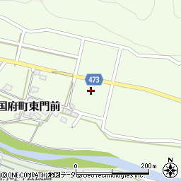 岐阜県高山市国府町東門前221周辺の地図