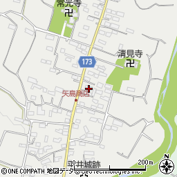 群馬県藤岡市西平井320周辺の地図