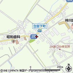 有限会社秋山商店周辺の地図