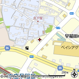 レジデンス早稲田周辺の地図