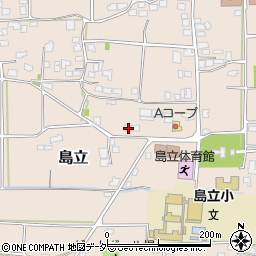 長野県松本市島立3279周辺の地図