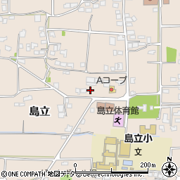長野県松本市島立3297周辺の地図