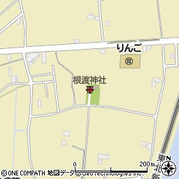 根渡神社周辺の地図