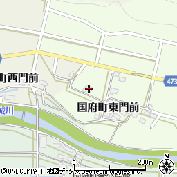 岐阜県高山市国府町東門前46周辺の地図