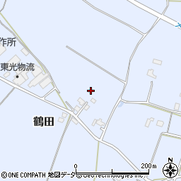 茨城県小美玉市鶴田1050周辺の地図