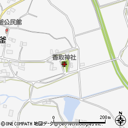 香取神社周辺の地図