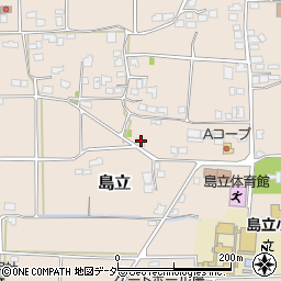 長野県松本市島立3265周辺の地図