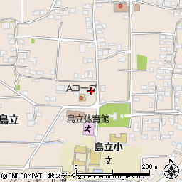 長野県松本市島立3349周辺の地図