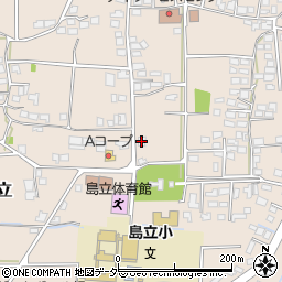 長野県松本市島立3347周辺の地図