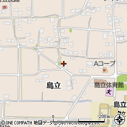 長野県松本市島立3280周辺の地図