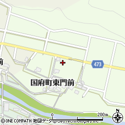 岐阜県高山市国府町東門前62周辺の地図