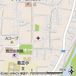 長野県松本市島立3329周辺の地図