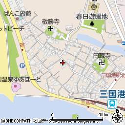 前田理容所周辺の地図
