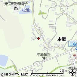 群馬県藤岡市本郷1632周辺の地図