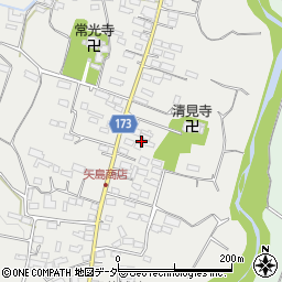 群馬県藤岡市西平井327周辺の地図