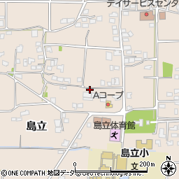 長野県松本市島立3290周辺の地図