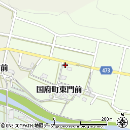 岐阜県高山市国府町東門前63周辺の地図